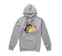 Disney Princess Stronger Together With Jasmine, Tiana, Belle Mens Hoodie Light Grey Disney Princess Light Grey S