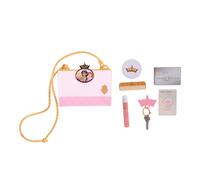 Disney Princess Style Collection Girls Evening Essentials Purse with Play Makeup Blush Compact in a Chic Cross-Body Purse
