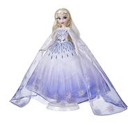 Disney Princess Style Series Holiday Elsa Doll Fashion Doll Accessories Collector Toy for Kids 6 and Up White