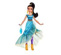 Disney Princess Style Series Jasmine Fashion Doll, Contemporary Style Full-Length Dress, Earrings, Purse and Shoes, Toy for Girls 6 and Up
