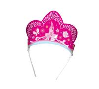 Disney Princess Summer Palace Card Birthday Tiara (Pack Of 6) Pink (One Size)
