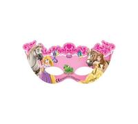 Disney Princess Sweet Daydreaming Paper Party Mask (Pack Of 6) Pink (One Size)