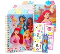 Disney Princess Tabbed Journal Set - Bundle with Disney Princess Notebook with Tab Dividers, Stickers, More for Kids, Adults | Disney Princess Journal Notebook Stationery