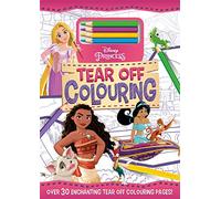 Disney Princess: Tear Off Colouring