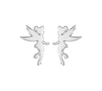 Disney Princess Tinkerbell Sterling Silver Stud Earrings Silver