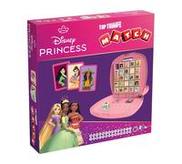 Top Trumps Board Game Match: Disney Princess - Multilingual, 2-player Family Travel Game, Ages 4+