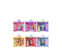 Mattel Disney Princess or Villains Tower & Small Doll (Character May Vary)