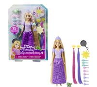 Disney Princess Toy Rapunzel Doll with Color-Changing Hair Extensions and Styling Accessories