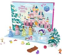Mattel Disney Princess Advent Calendar, 24 Days of Surprises Include 4 Princess
