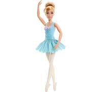 Disney Princess Toys, Ballerina Cinderella Doll, Poseable Ballet Toy