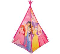 DISNEY PRINCESS Triangular Play Tent Easy Set Up Wigwam Ariel Belle Jasmine