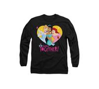 Disney Princess Valentine's Day Better Together T-Shirt, Black Black