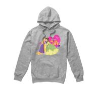 Disney Princess Valentine's Day Friends Are For Life Mens Hoodie Light Grey Disney Princess Light Grey XXL