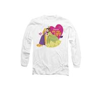 Disney Princess Valentine's Day Friends Are For Life T-Shirt, White White
