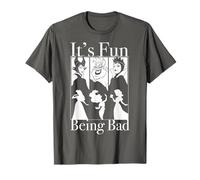 Disney Princess Villains Fun Being Bad C1 Graphic Tee T-Shirt