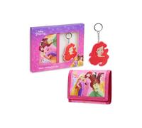 Disney Princess Wallet & Keyring Set in Pink Disney Pink One Size