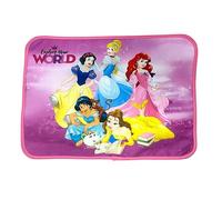 Disney Princess Waterproof Fabric Placemat Table Mat Washable and Heat Resistant Non Absorption 40 x 30 cm 100% Polyester