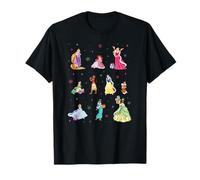 Disney Princess Winter Fashions and Holiday Christmas Gifts T-Shirt