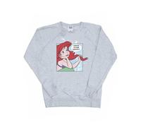 Disney Princess Women's Ariel Pop Art Sweatshirt X-Small Heather Grey