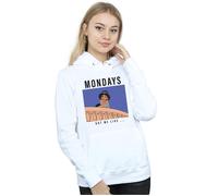 Disney Princess Women's Jasmine Mondays Got Me Like Hoodie in White | Size: Medium Disney Princess White M