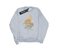 Disney Princess Womens/Ladies Belle Filled Silhouette Sweatshirt BI10025