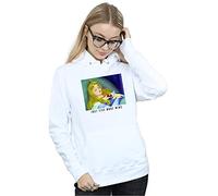 Disney Princess Women's Sleeping Beauty Five More Minutes Hoodie White Medium