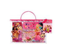 Disney Princess Writing and Drawing Travel Set with Moana, Cinderella & Rapunzel | Creative Painting and Craft Set for Children with Pencil Case, Pens & Colouring Sheets | Writing Set Gift for Girls