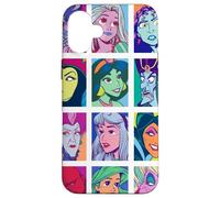 Disney Princesses and Villains Pop Art Print Case for iPhone 16 Plus
