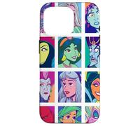 Disney Princesses and Villains Pop Art Print Case for iPhone 16 Pro