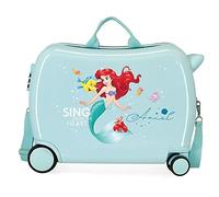 Disney Princesses Cabin Suitcase Pink 38 x 55 x 20, Valigia Per Bambini, Talla Unica, Ariel