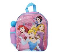 Disney Princesses Live the Dream School Backpack Pink with Water Bottle, 400 ml
