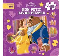 DISNEY PRINCESSES - Mon Petit Livre Puzzle - 5 Puzzles 9 Pièces