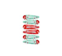 DISNEY Princesses - Set of 6 Rapunzel & Ariel Click Clips - All Hair Types - Hair Jewellery - Official Product Disney