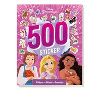 Disney Prinzessin: 500 Sticker - Stickern - Rätseln - Ausmalen: Activityblock mit 500 Stickern