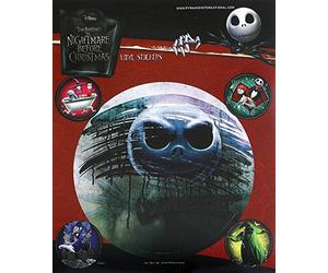 Disney, PS7336, Nightmare Before Christmas - Characters Vinyl Sticker, Multi-Color, 10 x 12.5cm