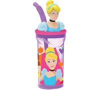 DISNEY Purple Princesses Plastic Cup 360 ml - Cinderella