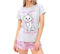 Disney Pyjama Womens | Aristocats Pyjamas for Women | Cotton Short Pjs for Women Sets
