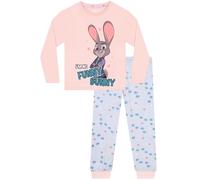 Disney Pyjamas, Zootropolis Girls Pyjamas, Judy Hopps Kids Pjs, Zootopia Long Sleeve Girls’ Pyjama Sets, Pink 10-11 Years