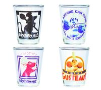 Disney Ratatouille 4 Piece 1.5oz Mini Glass Set