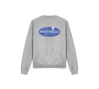 Disney Ratatouille Main Logo Sweatshirt, Athletic Heather In Grey Grey