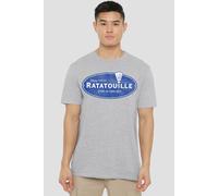 Disney Ratatouille Main Logo T Shirt, Athletic Heather In Grey Grey