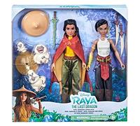 Disney Raya & the Last Dragon Playset - Comes with Raya, Namaari, and Ongis Along with Accessories - 10 Piece Set