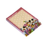 Disney Red Mickey and Gang Deluxe Memo Pad Novelty Multi-colored 3