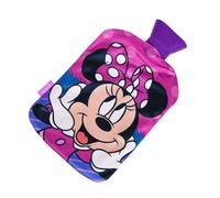 Disney Reversible Minnie Mouse 2L Hot Water Bottle & Cover in Pink Disney Pink