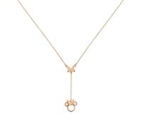 Disney Rose Gold Minnie Mouse Y Necklace - 45cm