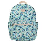 Disney’s Stitch All-Over Print Adult 16.5” Nylon Adult Travel Backpack