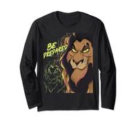 Disney’s The Lion King Scar Be Prepared Villains Halloween Long Sleeve T-Shirt