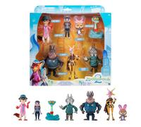 Disney’s Zootropolis 2 Adventure 7-Figure Pack - Articulated 3” Figures - Collector’s Series - Suitable for Ages 4+