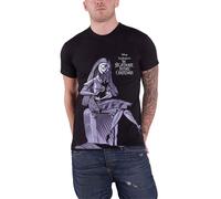 (M, Black) Disney T Shirt The Nightmare Before Christmas Sally Jumbo Official Mens Black