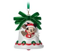 Disney Santa Mickey Mouse Bell Sketchbook Ornament